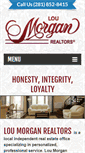 Mobile Screenshot of loumorganrealtors.com